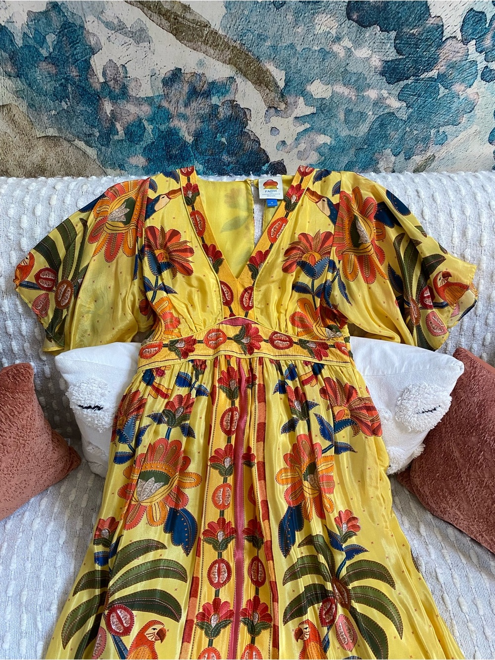 {Farm Rio x Anthropologie} V Neck Dress - Picture 8 of 14
